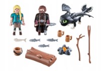 Figura Eroului Playmobil Dragons: Hiccup Astrid and Dragon (PM70040) imaginea #4 — magazin online Desire.md