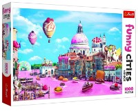 Puzzle Trefl 1000 Funny Cities Sweets in Venice (10598) imaginea #2 — magazin online Desire.md