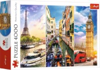 Puzzle Trefl 4000 Trip around Europe (45009) imaginea #2 — magazin online Desire.md