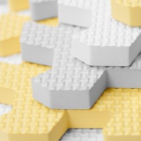 Covoraş-puzzle Kinderkraft Luno Yellow (5902533913602) imaginea #4 — magazin online Desire.md