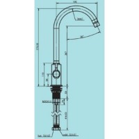 Смеситель для кухни Aquaphor С125 фото №3 — интернет-магазин Desire.md