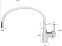 Смеситель для кухни Fala 75706 фото №4 — интернет-магазин Desire.md