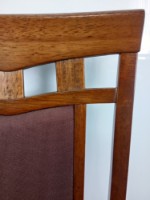 Scaun Evelin Deppa-R Burnish Oak Brown FR008-11 imaginea #4 — magazin online Desire.md