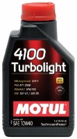 Моторное масло Motul Turbo Light 4100 10W-40 1L фото №1 — интернет-магазин Desire.md