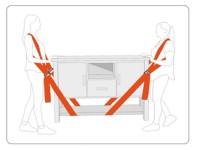 Ремни для переноски мебели Vorel VOR74721 фото №4 — интернет-магазин Desire.md