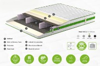 Ортопедический матрас Ambianta Somneo Bio 120x190x27 фото №2 — интернет-магазин Desire.md