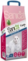 Наполнитель для кошек Sanicat 7 Days Aloe Vera 4L