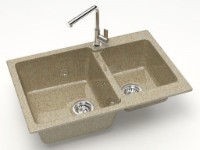 Кухонная мойка Marrbaxx Azel Z191Q5 Sand фото №2 — интернет-магазин Desire.md