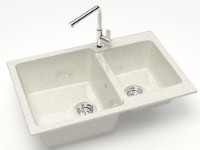 Кухонная мойка Marrbaxx Azel Z191Q7 Cotton фото №2 — интернет-магазин Desire.md