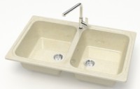 Кухонная мойка Marrbaxx Evon Z020Q2 Beige фото №3 — интернет-магазин Desire.md