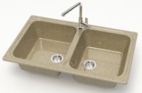 Кухонная мойка Marrbaxx Evon Z020Q5 Sand фото №2 — интернет-магазин Desire.md