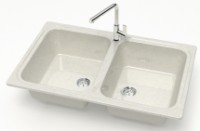 Кухонная мойка Marrbaxx Evon Z020Q7 Cotton фото №2 — интернет-магазин Desire.md