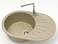 Кухонная мойка Marrbaxx Cloud Z111Q5 Sand фото №2 — интернет-магазин Desire.md