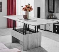 Журнальный столик Ambianta Trio White Samoa фото №2 — интернет-магазин Desire.md