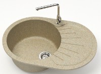 Кухонная мойка Marrbaxx Matte F111Q5 Sand фото №2 — интернет-магазин Desire.md