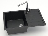 Кухонная мойка Marrbaxx Matte F161Q4 Black фото №4 — интернет-магазин Desire.md