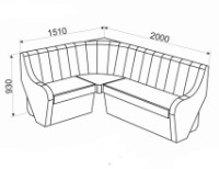 Colț de bucătărie Ambianta Ambasador Sonoma Dark imaginea #3 — magazin online Desire.md