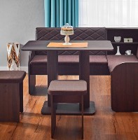 Masă pentru bucătărie Ambianta Cezar 1000x600x740mm Sonoma Dark imaginea #1 — magazin online Desire.md