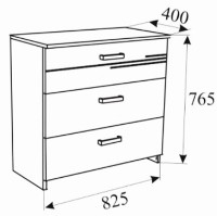 Comodă Ambianta Bravo Cremona imaginea #2 — magazin online Desire.md