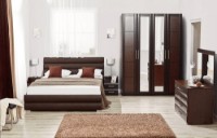 Прикроватная тумба Ambianta Inter-3 397x440x490mm Sonoma inchis фото №3 — интернет-магазин Desire.md