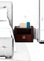 Прикроватная тумба Ambianta Rio 355x445x395mm Sonoma inchis