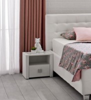 Прикроватная тумба Ambianta Rio 355x445x395mm White