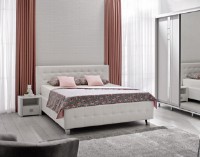 Прикроватная тумба Ambianta Rio 355x445x395mm White фото №3 — интернет-магазин Desire.md