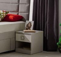 Прикроватная тумба Ambianta Amigo 350x428x405mm Gray