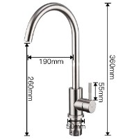 Смеситель для кухни Frap F40899  фото №2 — интернет-магазин Desire.md