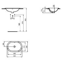 Умывальник Ideal Standard Connect (E504701) фото №3 — интернет-магазин Desire.md