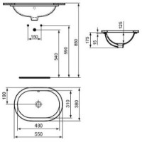 Умывальник Ideal Standard Connect (E504801) фото №3 — интернет-магазин Desire.md