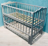 Pătuţ Кузя Анастасия-2 Grey imaginea #2 — magazin online Desire.md