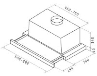 Hota Elica Elite 14 Lux BL/A/60 imaginea #3 — magazin online Desire.md