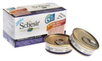 Hrană umedă pentru pisici Schesir Mpk can Tuna with Beef 50g