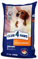 Сухой корм для собак Club 4 Paws Premium Adult Medium 20kg