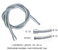 Душевой шланг Remer 333CN512150 фото №2 — интернет-магазин Desire.md