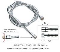 Furtun de duș Remer 333CNDGAT150 imaginea #2 — magazin online Desire.md