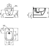 Bideu Ideal Standard Tesi (T355201) imaginea #2 — magazin online Desire.md