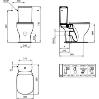 Унитаз Ideal Standard Tesi AquaBlade T008701 фото №3 — интернет-магазин Desire.md