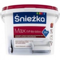 Краска Sniezka Max White Latex 3L