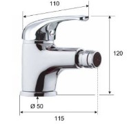 Смеситель для биде Remer Kiss 21 2 фото №2 — интернет-магазин Desire.md