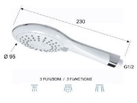 Pară de duș Remer 319 W3 imaginea #2 — magazin online Desire.md