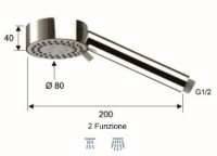 Pară de duș Remer 319MOX imaginea #2 — magazin online Desire.md