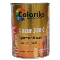 Lac Coloriks Lazur 350C 114 Oak 0.75L CG271407 imaginea #1 — magazin online Desire.md