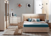 Прикроватная тумба Ambianta Clasic 409x462x440mm Cremona фото №3 — интернет-магазин Desire.md