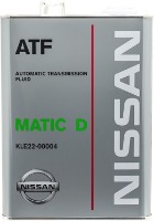 Трансмиссионное масло Nissan ATF MATIC D 4L
