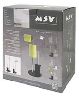 Набор для WC MSV Inox (42280) фото №2 — интернет-магазин Desire.md