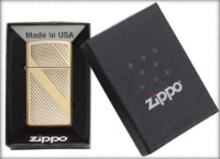 Brichetă Zippo 29724 Slim Lines Design Pinstripes