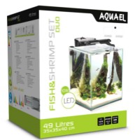 Acvariu Aquael Fish&Shrimp Set Duo 49L (121303)
