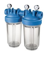 Корпус фильтра Atlas Filtri DP 10 BB duo Big M Transparent 1